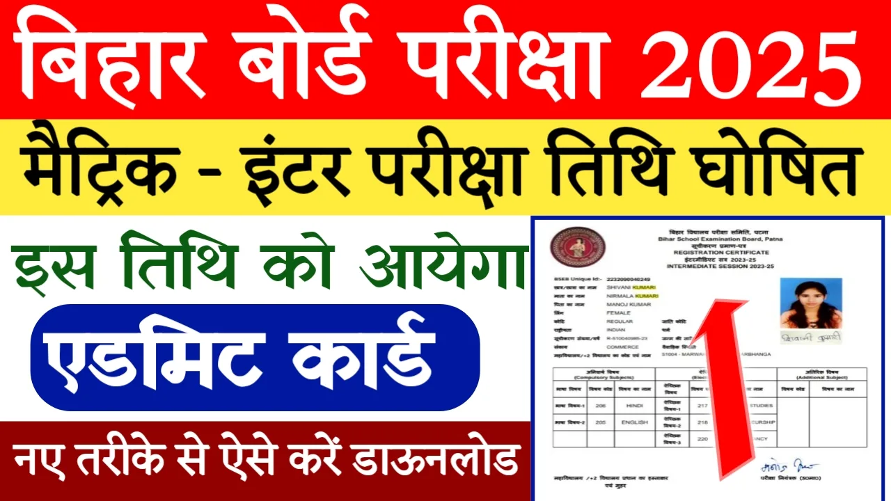 Bihar Board Exam 2025