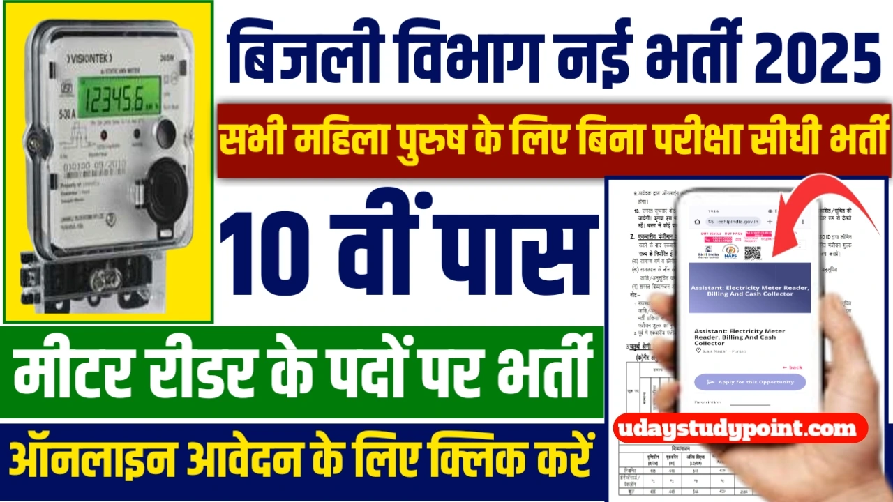 Bijli Vibhag New Vacancy