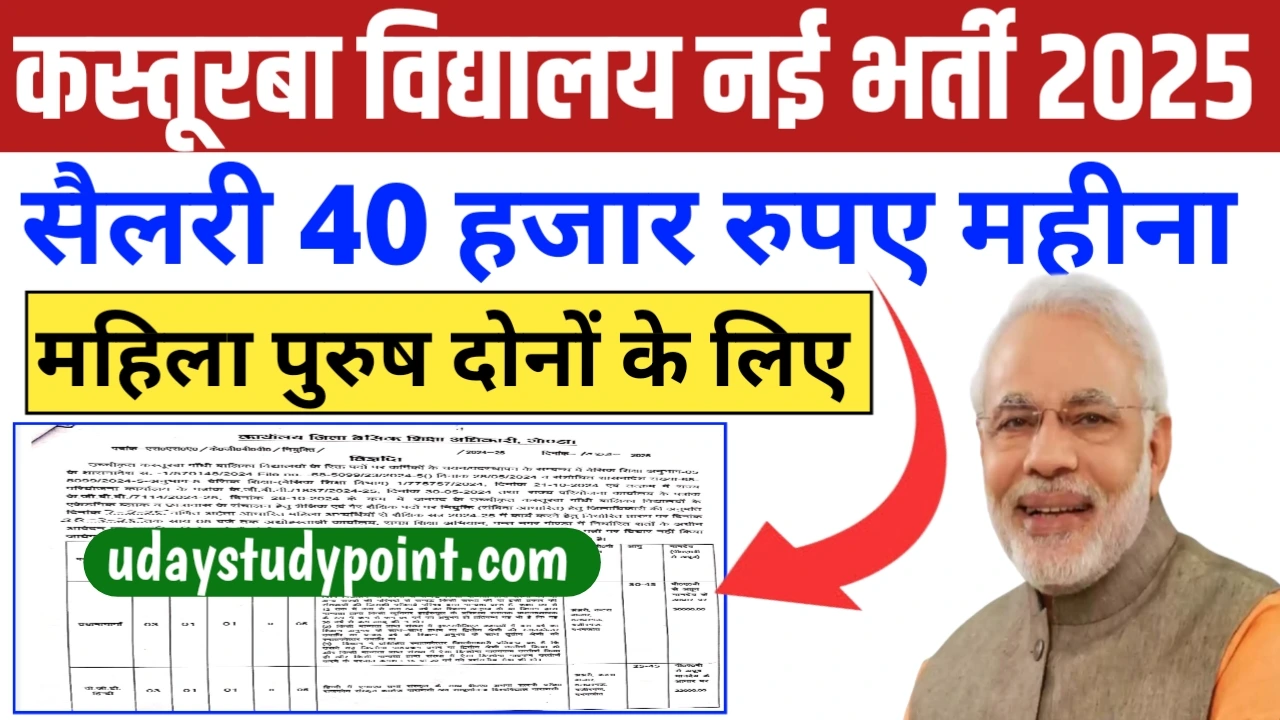 KGB Vidyalaya Vacancy 2025